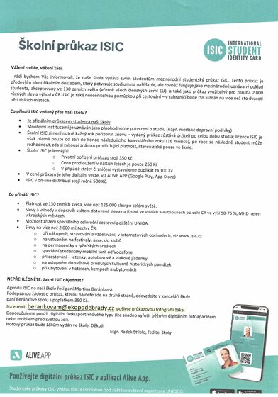 isic informace 20240904 | WebJET CMS